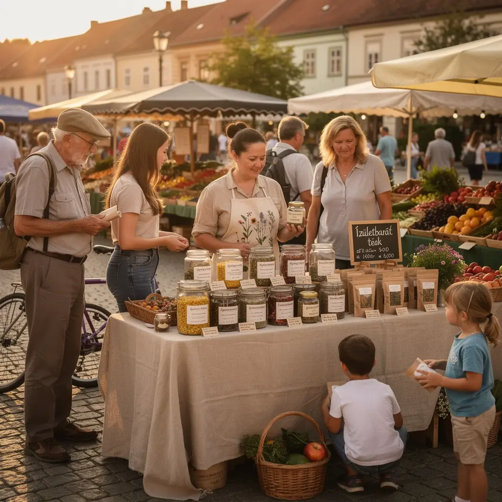 Különböző gyógynövények, mint például gyömbér és kurkuma, egy asztalon elrendezve.
