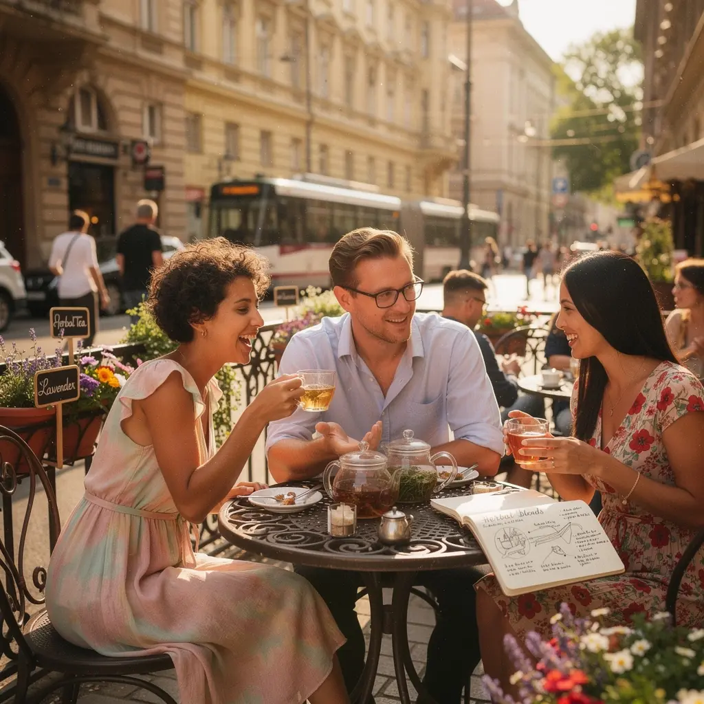 Zöld tea levelek friss, természetes környezetben, napfényben száradnak.